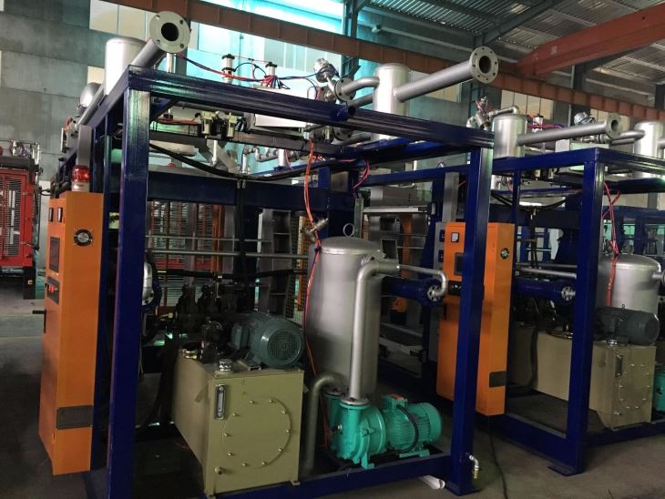 Longwell Energy Saving Styrofoam EPS Vacuum Molding Machine
